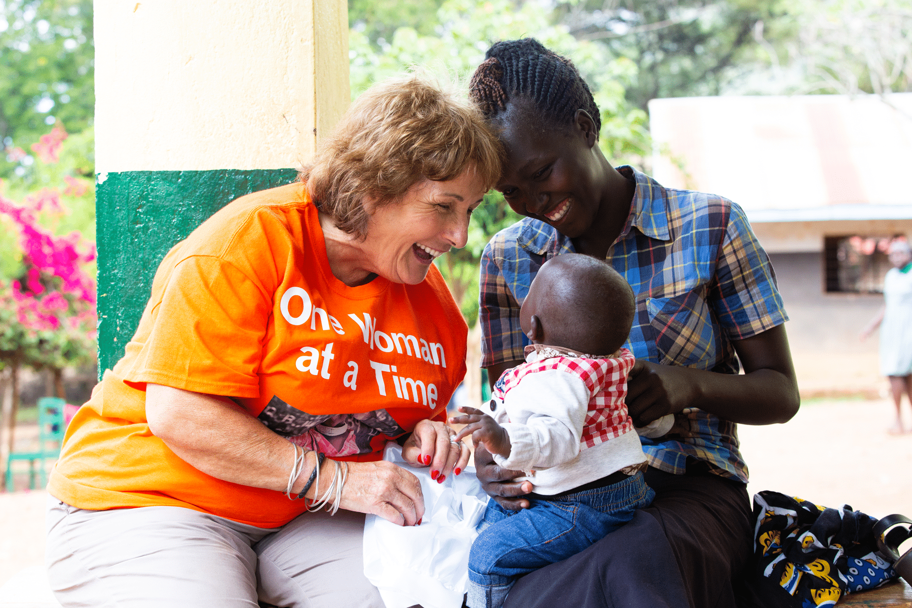 one-woman-at-a-timev233 Jean and a mother and baby.